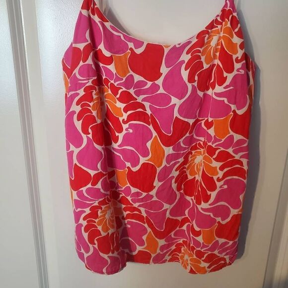 Banana Republic bright floral tank top 10 - Picture 2 of 10
